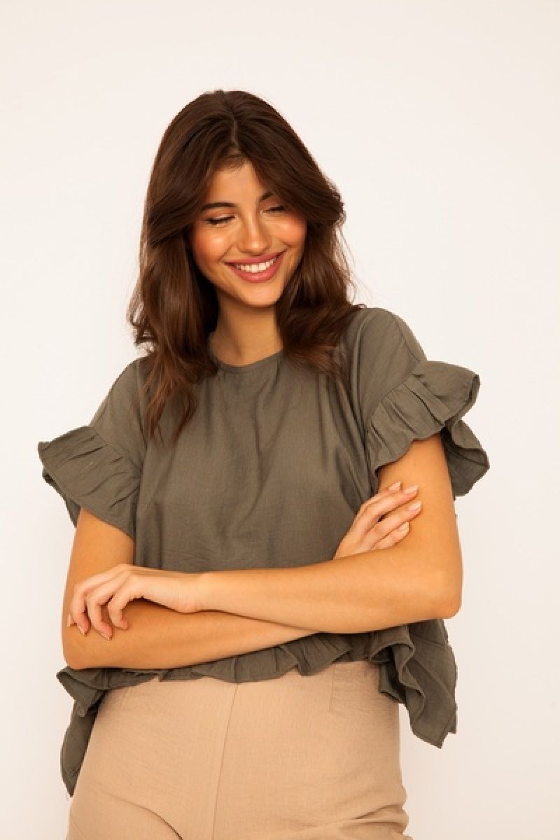 Linen top ERNEST