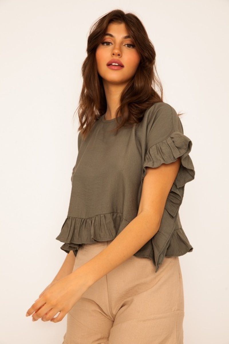 Linen top ERNEST