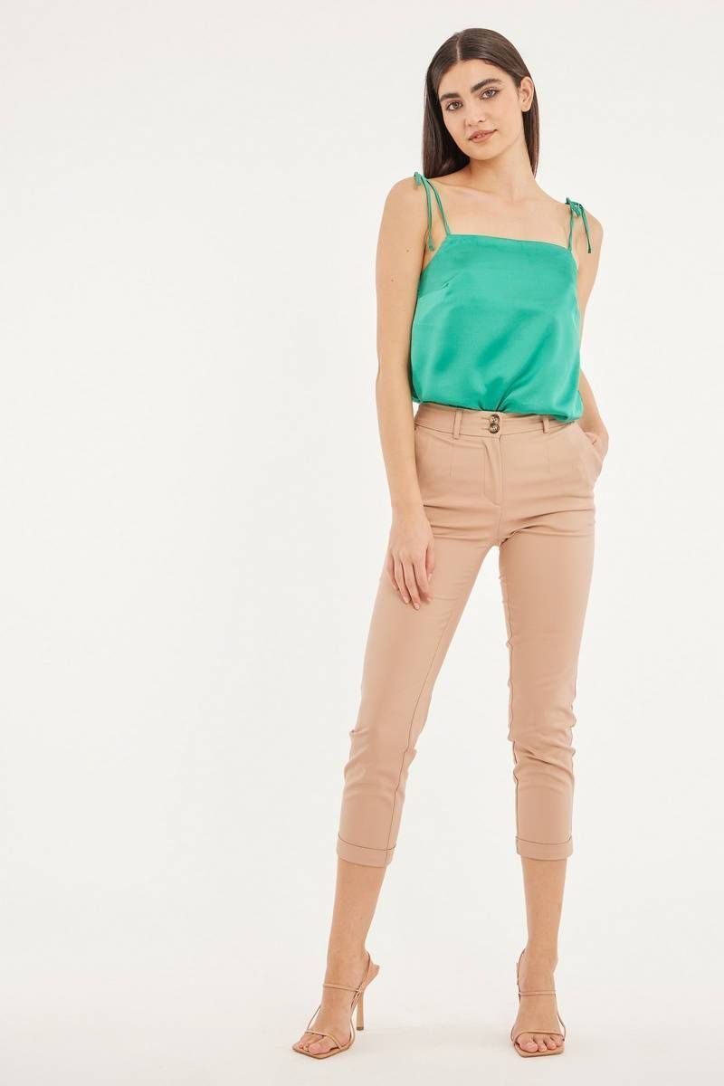 Ankle crop trousers