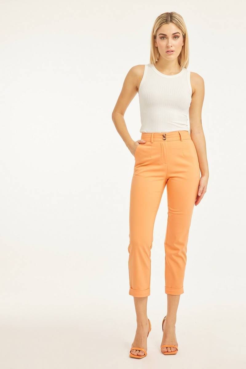 Ankle crop trousers