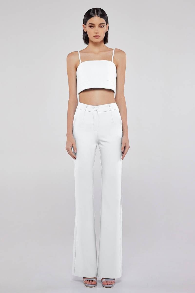 Flare trousers EVELYN