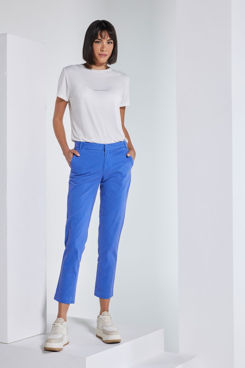 Chino cropped trousers PALOMA