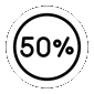 ΕΩΣ 50%